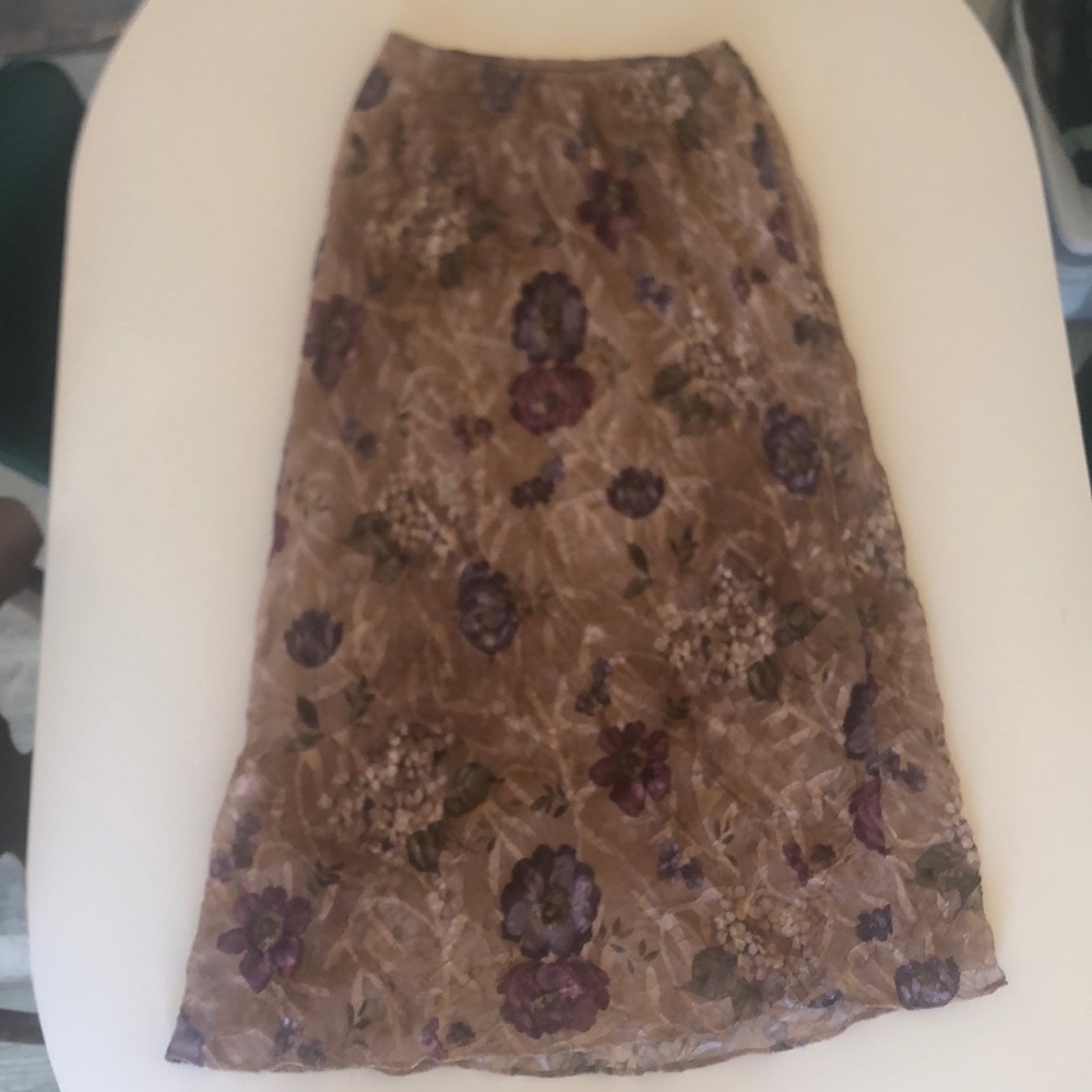 Maxi Floral Skirt